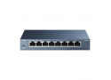 TP-LINK TL-SG108 Unmanaged Gigabit Ethernet (10/100/1000) Zwart