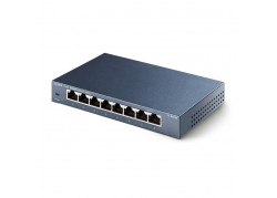 TP-LINK TL-SG108 Unmanaged Gigabit Ethernet (10/100/1000) Zwart