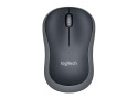 Logitech M185 Optical USB Zwart-Zilver Retail Wireless