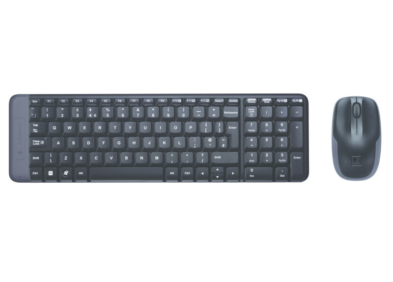 DT Logitech MK220 Zwart draadloos Retail