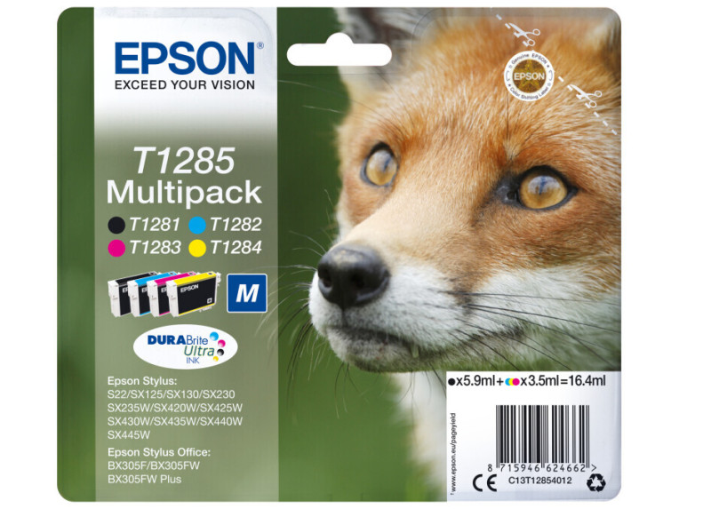 Epson T1285 Multipack 16,4ml (Origineel)