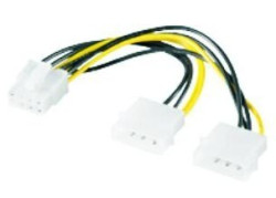 Adapter 5.25"-Stroom --> 8-pins (2x4) Goobay