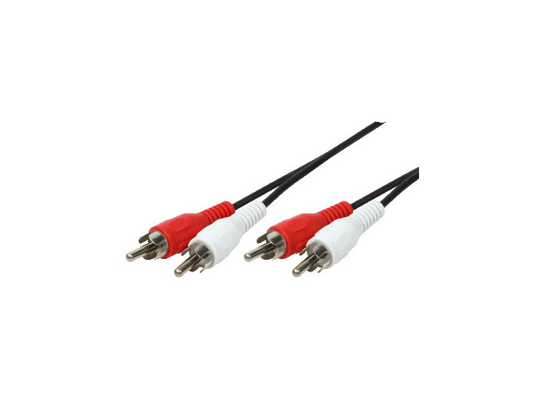 Audio 2x cinch 10.00m LogiLink