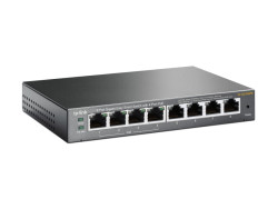TP-LINK TL-SG108PE Unmanaged Gigabit Ethernet (10/100/1000) Power over Ethernet (PoE) Zwart
