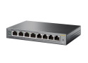 TP-LINK TL-SG108PE Unmanaged Gigabit Ethernet (10/100/1000) Power over Ethernet (PoE) Zwart