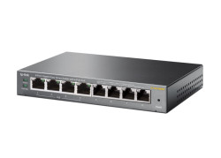 TP-LINK TL-SG108PE Unmanaged Gigabit Ethernet (10/100/1000) Power over Ethernet (PoE) Zwart