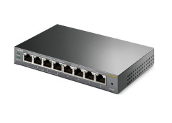 TP-LINK TL-SG108PE Unmanaged Gigabit Ethernet (10/100/1000) Power over Ethernet (PoE) Zwart
