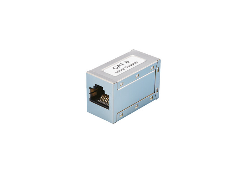 Inline coupler RJ45 Cat6A 1:1 Shielded LogiLink
