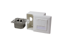 Opbouwdoos 2xRJ45 Cat5e LogiLink Signal wit