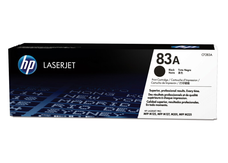 HP No. 83A Zwart 1.600 pagina`s (Origineel)