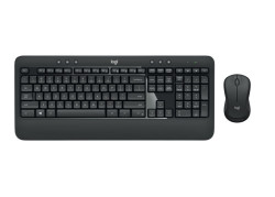 Logitech MK540 toetsenbord RF Draadloos QWERTY US International Zwart, Wit