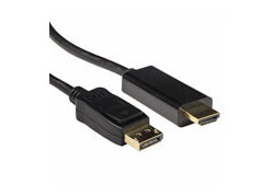 ACT Verloopkabel DisplayPort male naar HDMI-A male  1,80 m