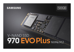 500GB M.2 PCIe NVMe Samsung 970 EVO Plus MLC/3500/3300