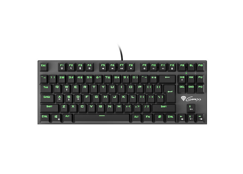 Genesis Thor 300 TKL US - Mechanisch Gaming Toetsenbord - Met achtergrondverlichting - Blue Outemu Switch Genesis Thor 300 TKL US - Mechanisch Gaming Toetsenbord - Met achtergrondverlichting - Blue Outemu Switch