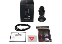 Thronmax MDrill Dome microfoon Diep Zwart 48 KHz PC/PS4