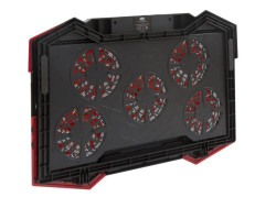 Rampage AD-RC5 Gaming laptop cooler 15 tot 17 inch