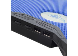 Spirit of Gamer - Laptop Cooling pad - Koeler Blade 500 - tot 17 inch - Blauw