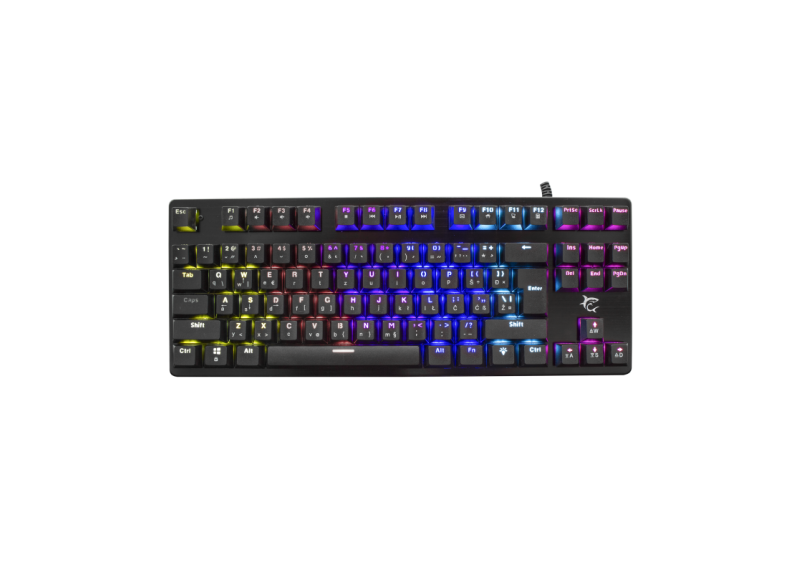 White Shark Spartan mechanische gaming keyboard GK-1925 - Metaal-US layout White Shark Spartan mechanische gaming keyboard GK-1925 - Metaal-US layout