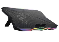 Rampage AD-RC8 Showy RGB Laptop Cooling pad- laptop koeler - 17,3 inch