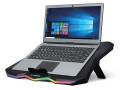 Rampage AD-RC8 Showy RGB Laptop Cooling pad- laptop koeler - 17,3 inch