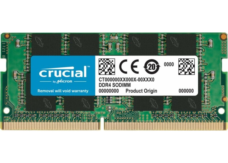 SODIMM 8GB DDR4/3200 CL22 Crucial SODIMM 8GB DDR4/3200 CL22 Crucial