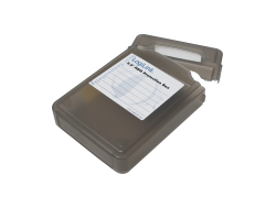 1x3,5" HDD Protection Box LogiLink Zwart