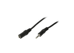 3,5 mini jack 10.00m Verlenging LogiLink