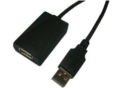 USB 2.0 A --> A 5.00m Verlenging LogiLink + versterker