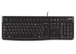 BE KB Logitech K120 Zwart bedraad Retail