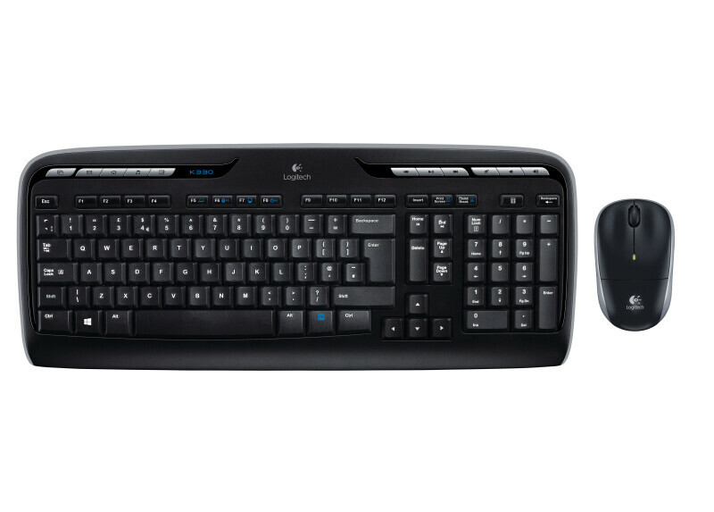 BE DT Logitech MK330 Zwart draadloos Retail