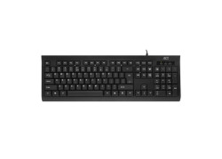 ACT AC5410 toetsenbord USB QWERTY Amerikaans Engels Zwart