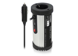 Eminent EM3995 netvoeding & inverter Auto 150 W Zwart, Zilver