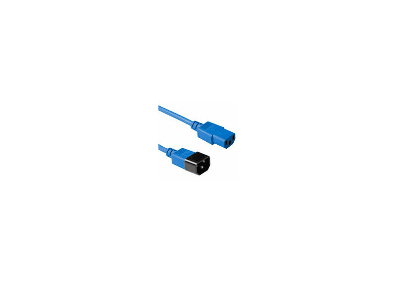 ACT Netsnoer C13 - C14 blauw 1,2 m ACT Netsnoer C13 - C14 blauw 1,2 m