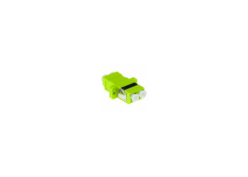 ACT Fiber optic LC-LC duplex adapter multimode OM5 ACT Fiber optic LC-LC duplex adapter multimode OM5