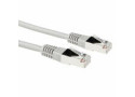 ACT Grijze 2 meter LSZH F/UTP CAT5E patchkabel met RJ45 connectoren