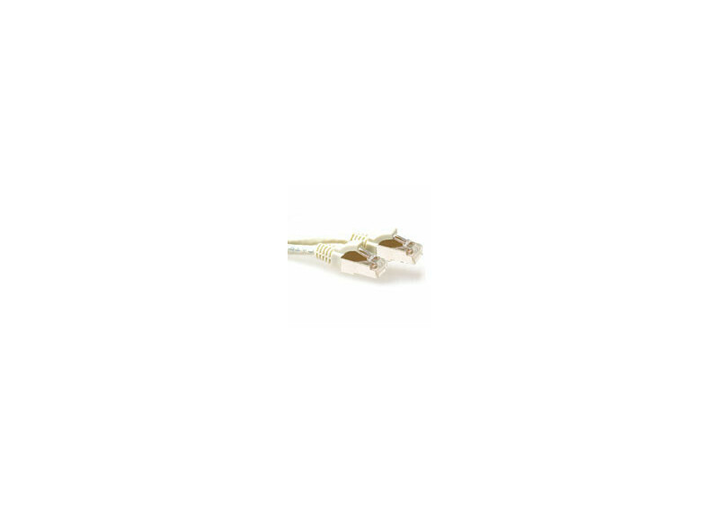 ACT Ivoor 20 meter LSZH SFTP CAT6A patchkabel snagless met RJ45 connectoren ACT Ivoor 20 meter LSZH SFTP CAT6A patchkabel snagless met RJ45 connectoren