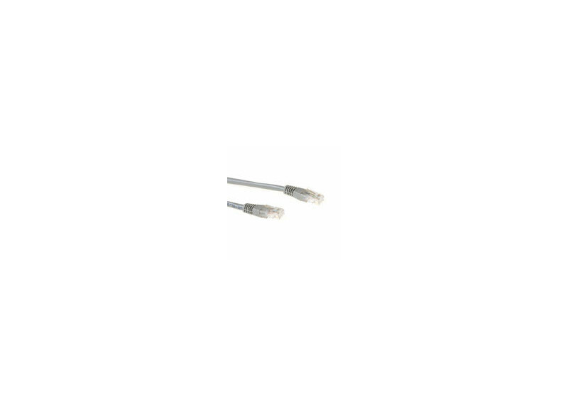ACT Grijze 7 meter LSZH U/UTP CAT6A patchkabel met RJ45 connectoren ACT Grijze 7 meter LSZH U/UTP CAT6A patchkabel met RJ45 connectoren