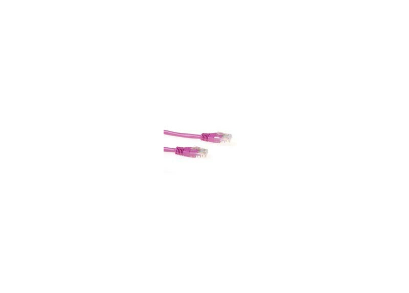 ACT Roze 15 meter U/UTP CAT6 patchkabel met RJ45 connectoren ACT Roze 15 meter U/UTP CAT6 patchkabel met RJ45 connectoren