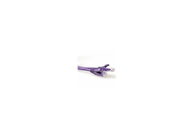 ACT Paarse 10 meter U/UTP CAT6A patchkabel snagless met RJ45 connectoren ACT Paarse 10 meter U/UTP CAT6A patchkabel snagless met RJ45 connectoren