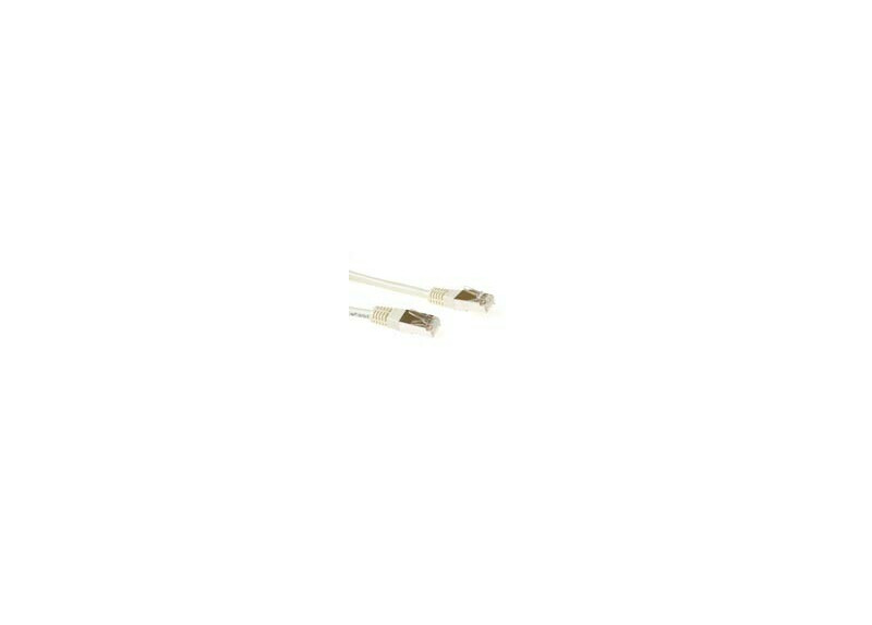 ACT Ivoor 30 meter LSZH SFTP CAT6A patchkabel met RJ45 connectoren ACT Ivoor 30 meter LSZH SFTP CAT6A patchkabel met RJ45 connectoren