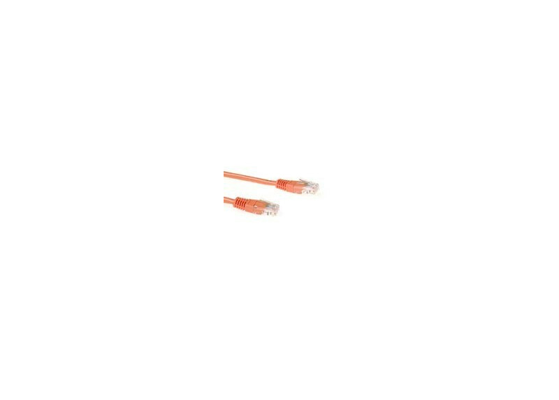 ACT Oranje 3 meter U/UTP CAT5E patchkabel met RJ45 connectoren ACT Oranje 3 meter U/UTP CAT5E patchkabel met RJ45 connectoren