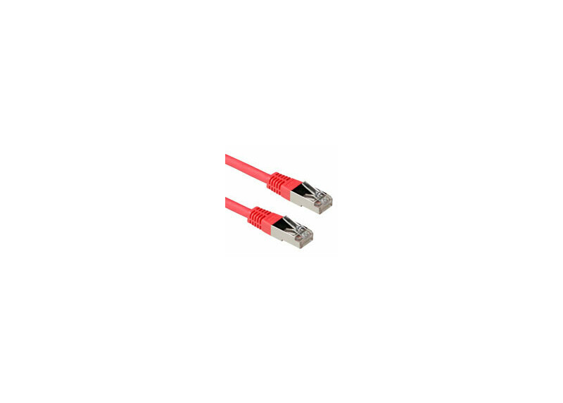 ACT Rode 7 meter LSZH SFTP CAT6A patchkabel met RJ45 connectoren ACT Rode 7 meter LSZH SFTP CAT6A patchkabel met RJ45 connectoren