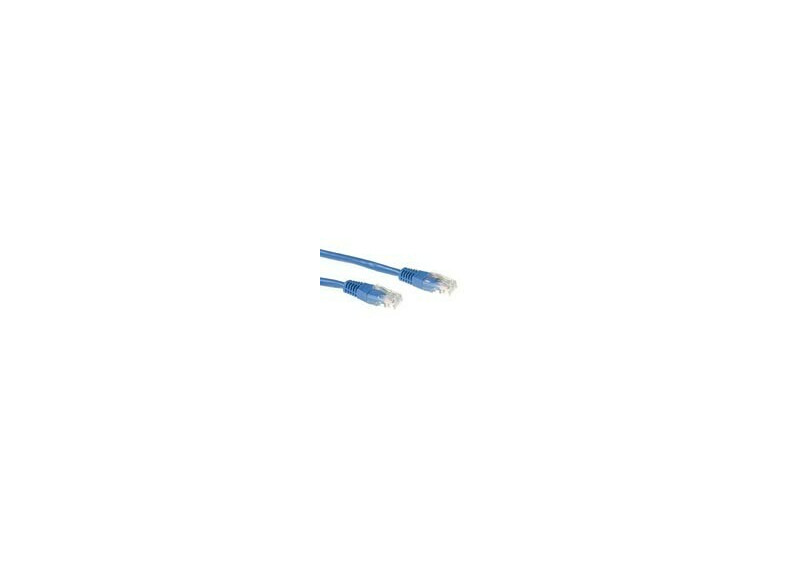 ACT Blauwe 2 meter U/UTP CAT5E patchkabel met RJ45 connectoren ACT Blauwe 2 meter U/UTP CAT5E patchkabel met RJ45 connectoren