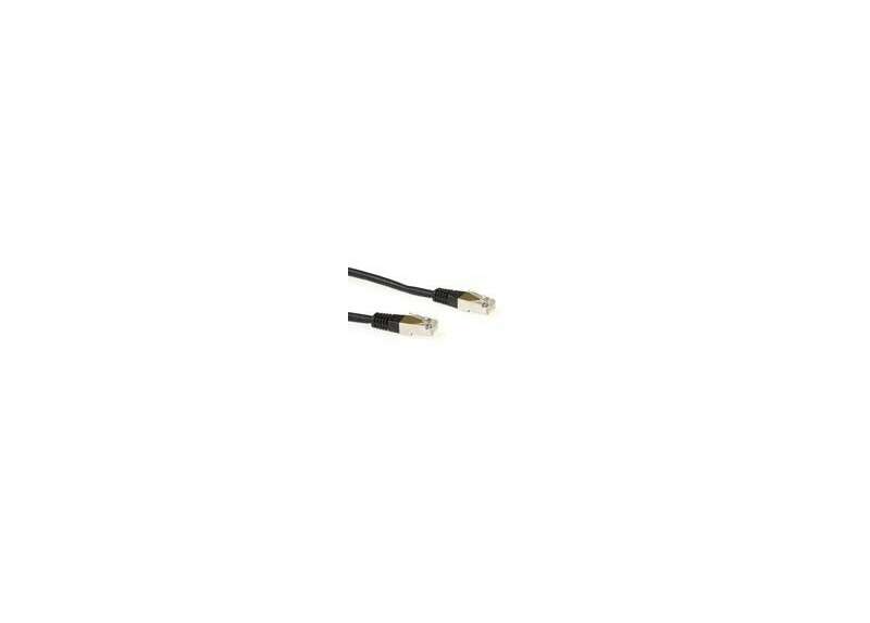 ACT Zwarte 20 meter LSZH F/UTP CAT5E patchkabel met RJ45 connectoren ACT Zwarte 20 meter LSZH F/UTP CAT5E patchkabel met RJ45 connectoren