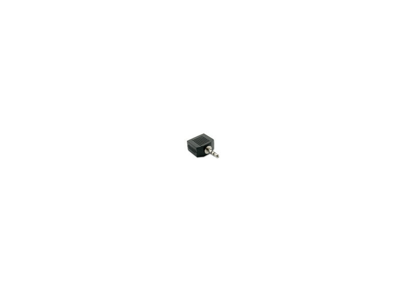 3,5mm jack stereo male naar 2 x 3,5mm jack stereo female adapter 3,5mm jack stereo male naar 2 x 3,5mm jack stereo female adapter