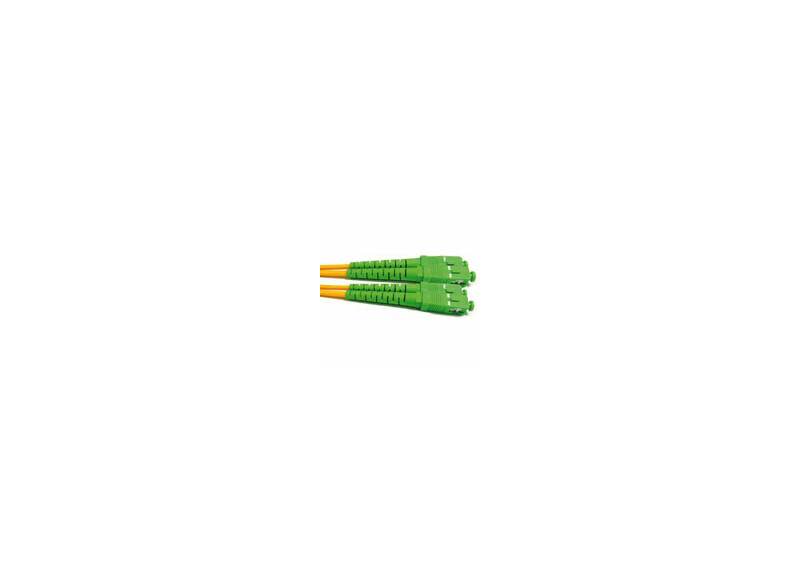 ACT 20 meter LSZH Singlemode 9/125 OS2 glasvezel patchkabel duplex met SC/APC connectoren ACT 20 meter LSZH Singlemode 9/125 OS2 glasvezel patchkabel duplex met SC/APC connectoren