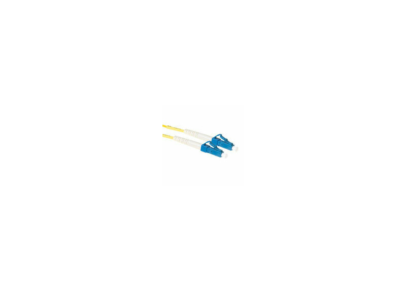 ACT 1,5 meter LSZH Singlemode 9/125 OS2 glasvezel patchkabel simplex met LC connectoren ACT 1,5 meter LSZH Singlemode 9/125 OS2 glasvezel patchkabel simplex met LC connectoren