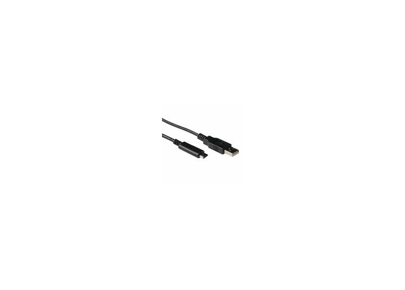 ACT USB 2.0 aansluitkabel C male - A male 1,00 m ACT USB 2.0 aansluitkabel C male - A male 1,00 m