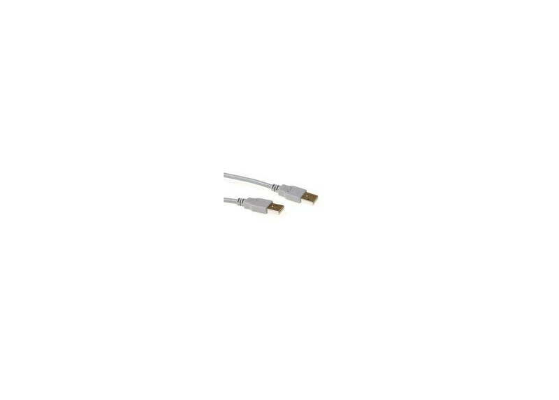 ACT USB 2.0 A male - USB A male ivoor 3,00 m ACT USB 2.0 A male - USB A male ivoor 3,00 m
