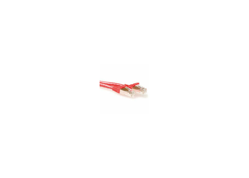 ACT Rode 25 meter LSZH SFTP CAT6A patchkabel snagless met RJ45 connectoren ACT Rode 25 meter LSZH SFTP CAT6A patchkabel snagless met RJ45 connectoren